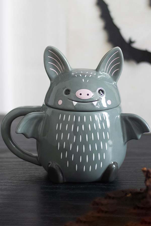 Cute Bat Lidded | MUG