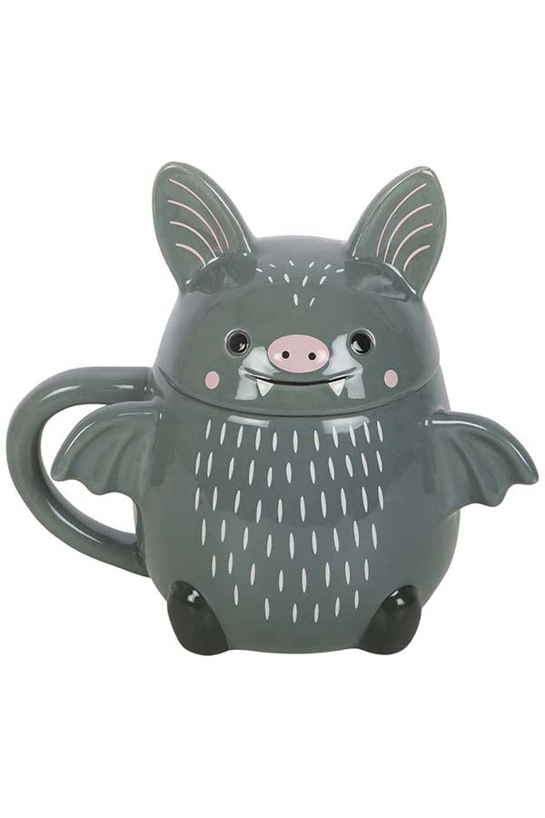 Cute Bat Lidded | MUG