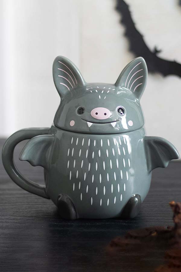 Cute Bat Lidded | MUG