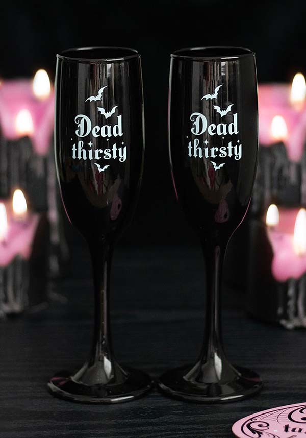 Dead Thirsty | CHAMPAGNE FLUTES