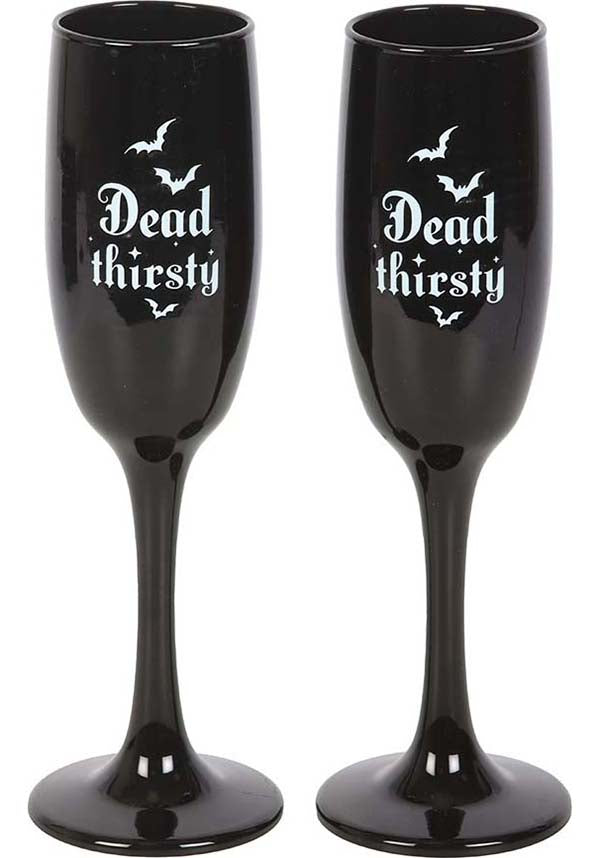 Dead Thirsty | CHAMPAGNE FLUTES