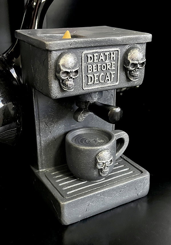 Death Before Decaf | BACKFLOW BURNER