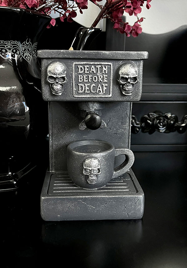 Death Before Decaf | BACKFLOW BURNER