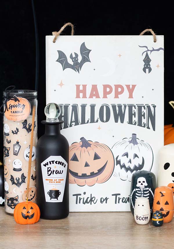 Decorative Witches Brew Glass | POTION BOTTLE*