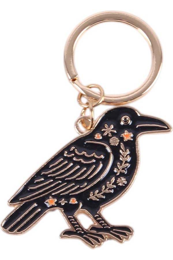 Folk Raven | KEYRING