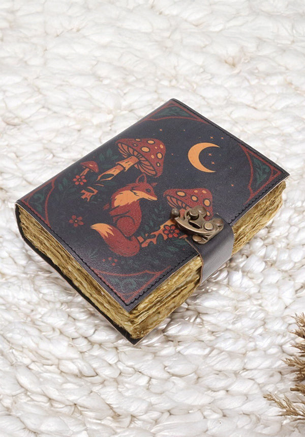 Fox & Mushroom | LEATHER JOURNAL