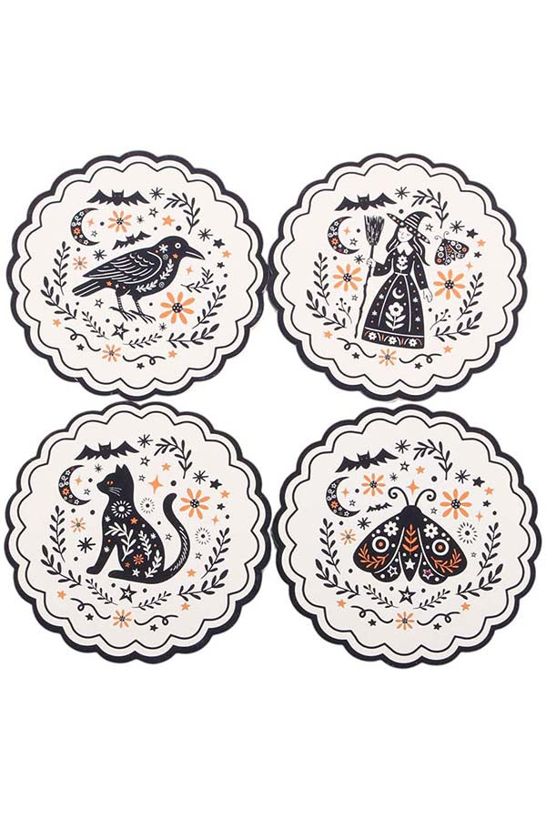 Frightful Folk | COASTER SET