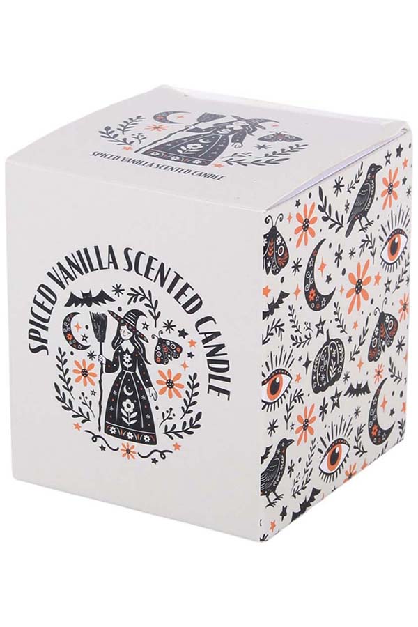 Frightful Folk Print Spiced Vanilla Scented | CANDLE