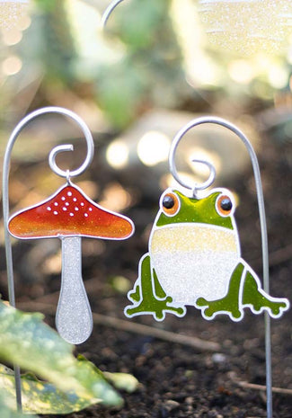 Frog and Toadstool | SUNCATCHER STAKE SET [BLIND PICK]