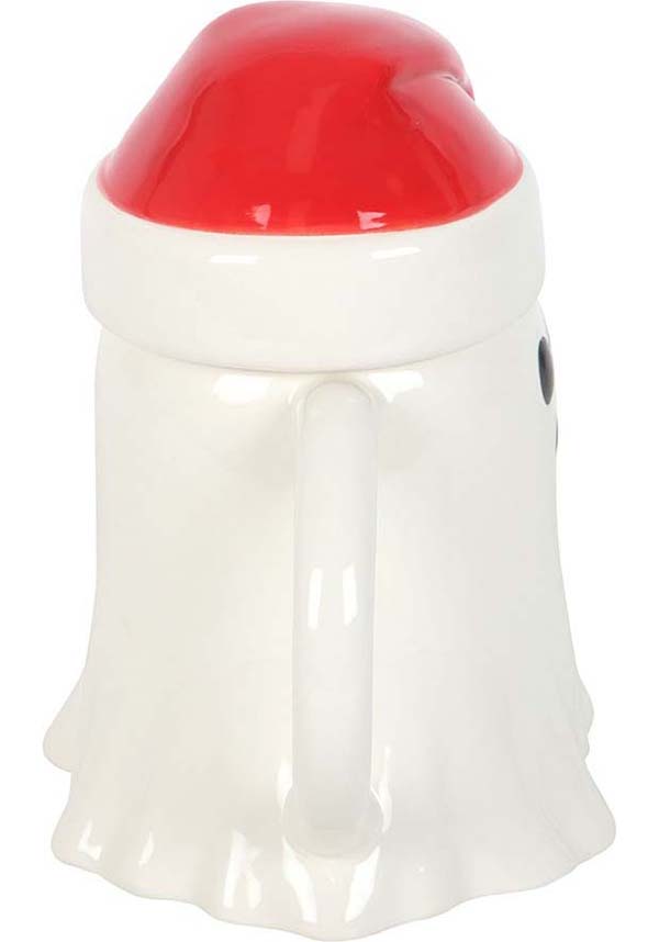 Ghost Shaped [With Santa Hat Lid] | MUG