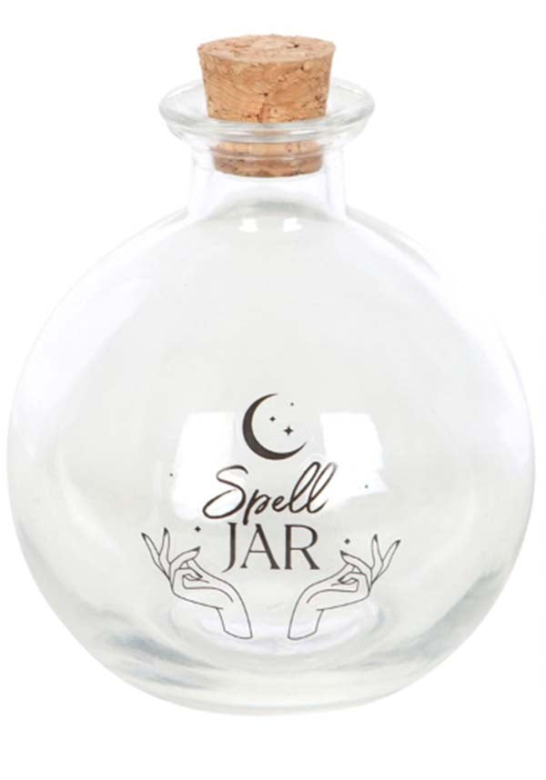 GOTHIC GIFTS Glass | SPELL JAR [With Recipe Book] - Back