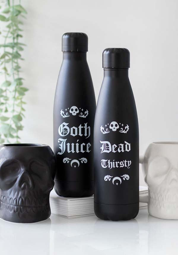 Gothic Gifts Goth Juice Metal Water Bottle Buy Online Australia