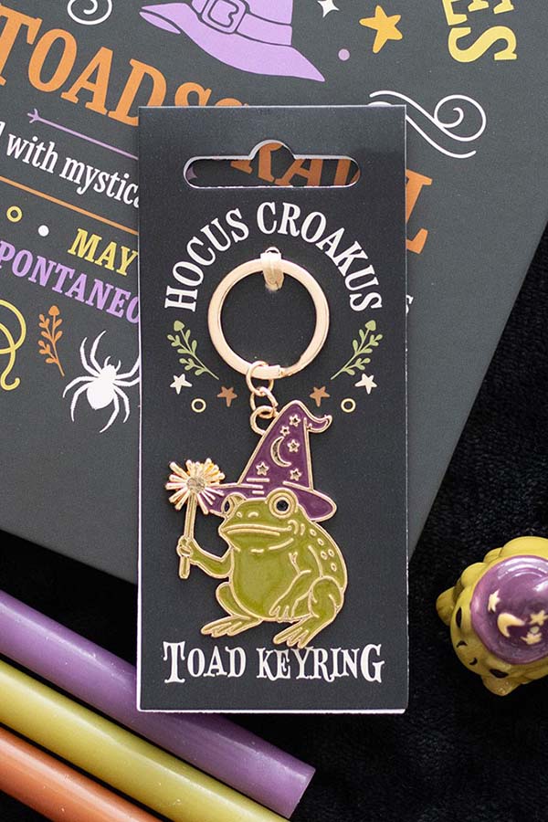 Hocus Croakus Magic Toad | KEYRING