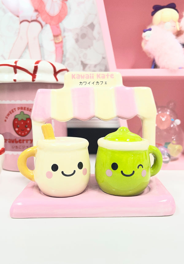 Kawaii Latte | SALT & PEPPER SHAKERS
