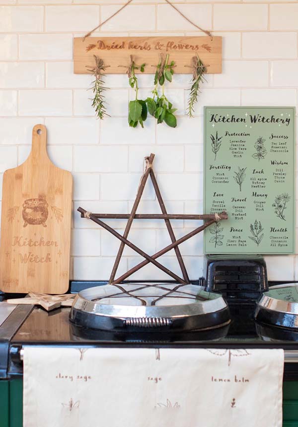 Kitchen Witchery | WALL PLAQUE