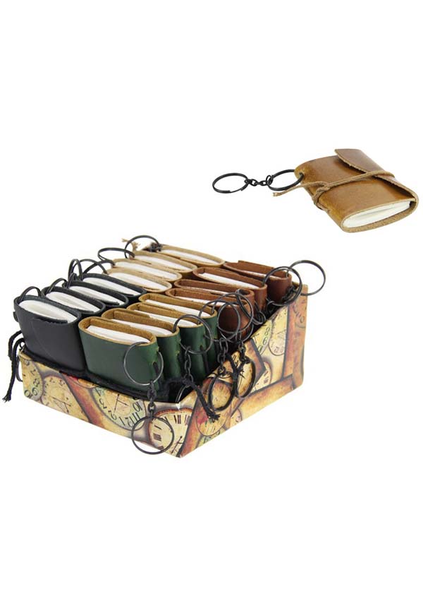 Mini Leather Journal | KEYRING [BLIND PICK]