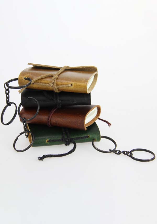 Mini Leather Journal | KEYRING [BLIND PICK]