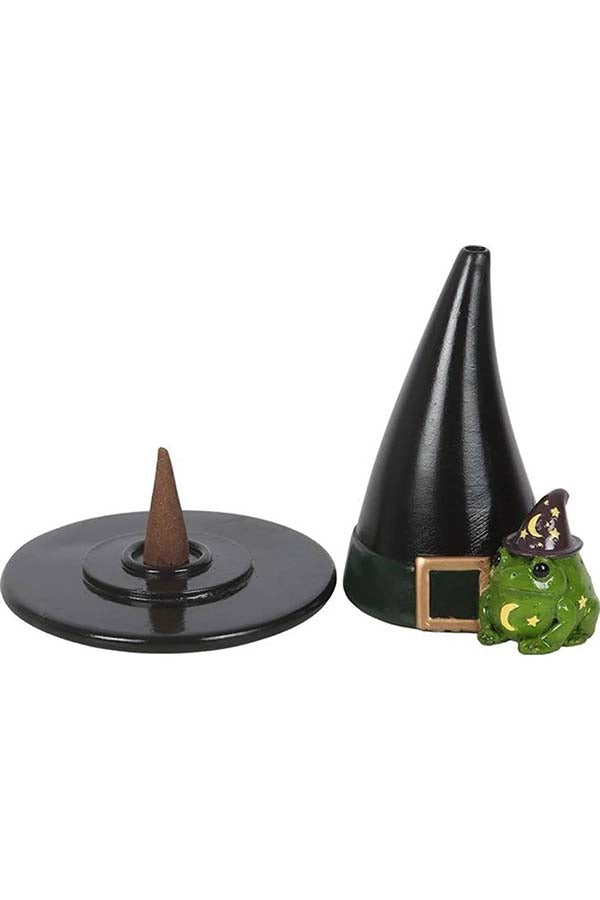 Magic Toad And Witch Hat | INCENSE CONE HOLDER