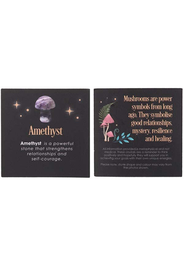 Magical Amethyst | CRYSTAL MUSHROOM