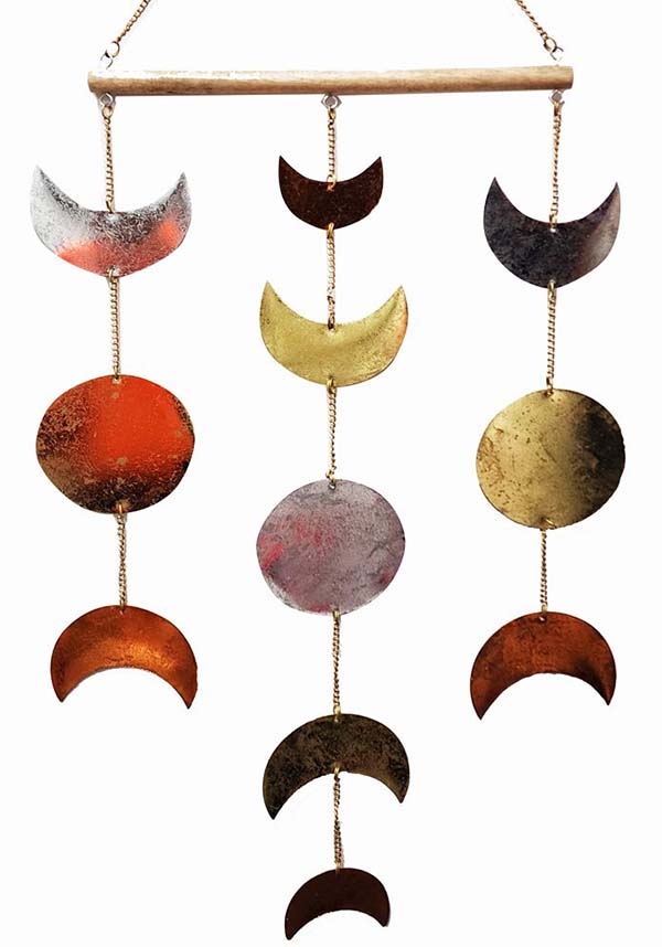 Metallic Moon Phases | WALL HANGING