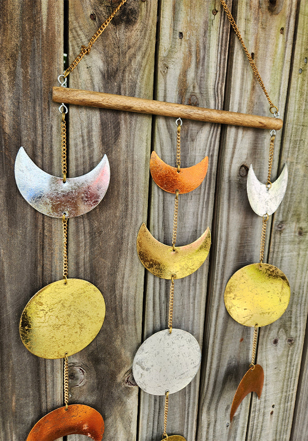 Metallic Moon Phases | WALL HANGING
