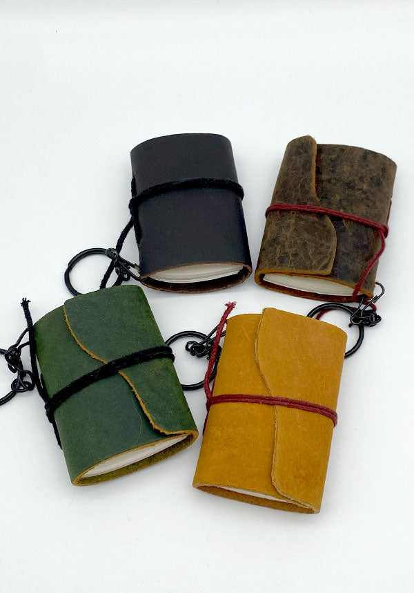 Mini Leather Journal | KEYRING [BLIND PICK]