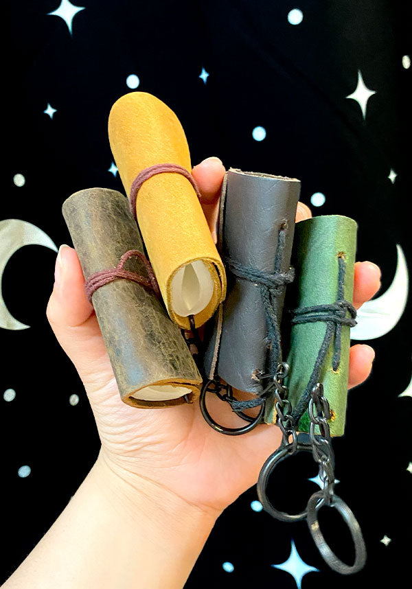 Mini Leather Journal | KEYRING [BLIND PICK]
