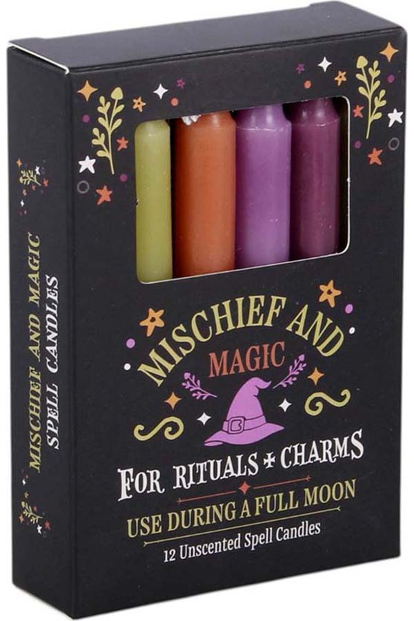 Mischief And Magic Pack Of 12 Spell | CANDLE