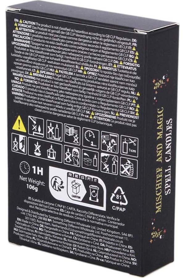 Mischief And Magic Pack Of 12 Spell | CANDLE