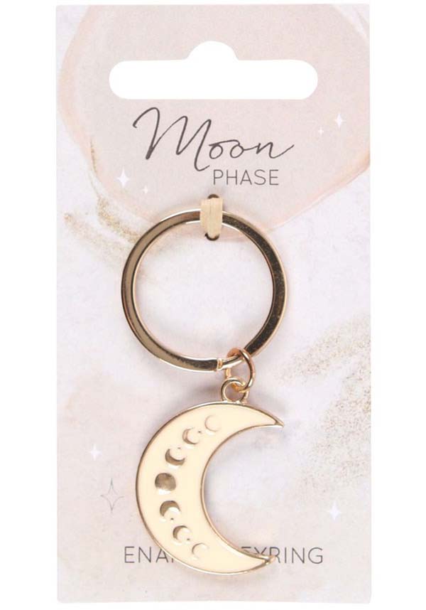 Moon Phase Crescent | KEYRING