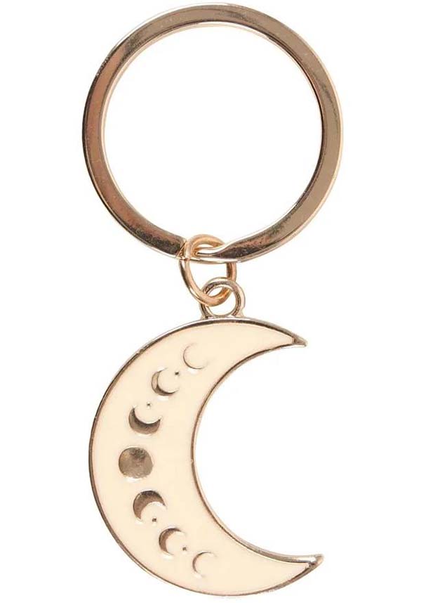 Moon Phase Crescent | KEYRING