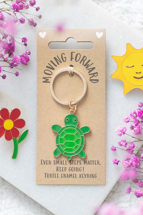 Moving Forward Turtle | KEYRING