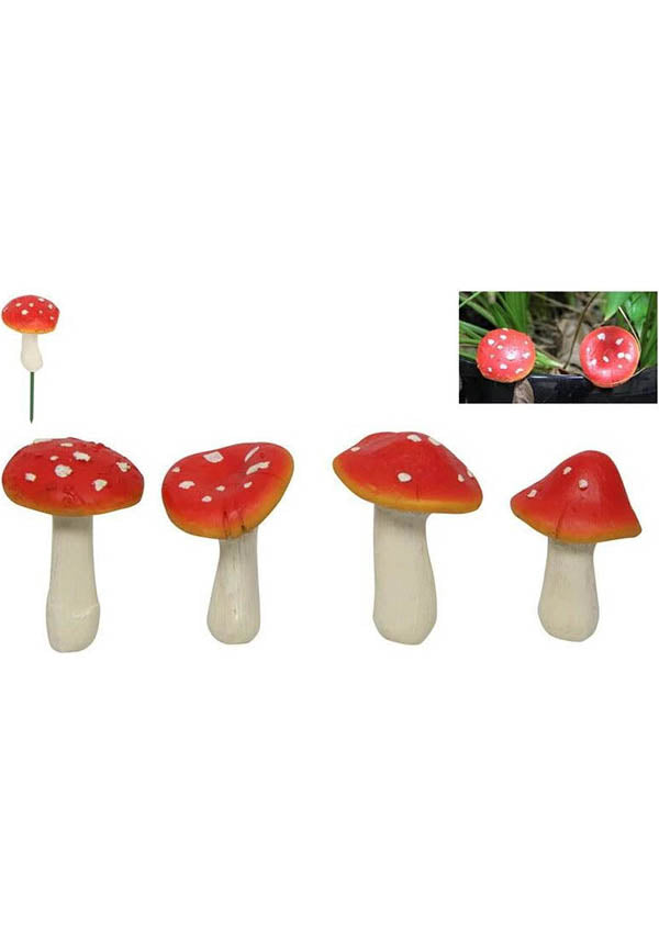 Mushrooms [SET 4] | GARDEN STAKES