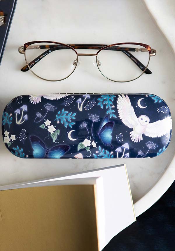 Night Flight Owl Print | GLASSES CASE