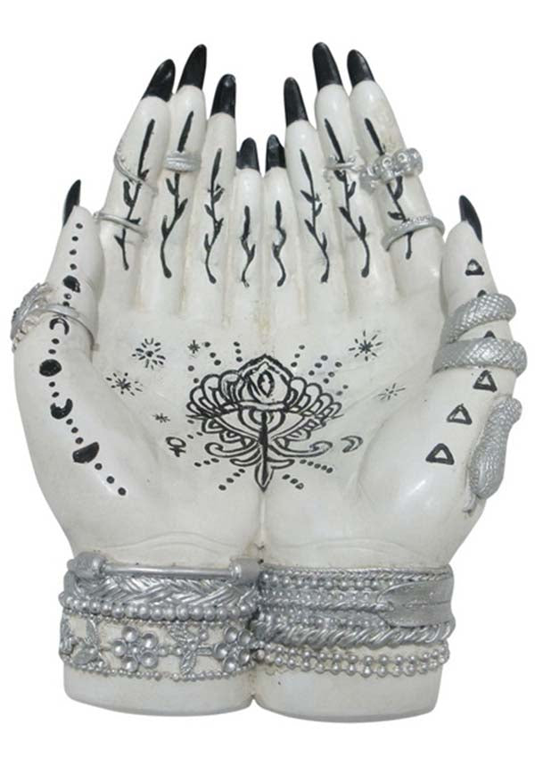 White | PALMISTRY HANDS