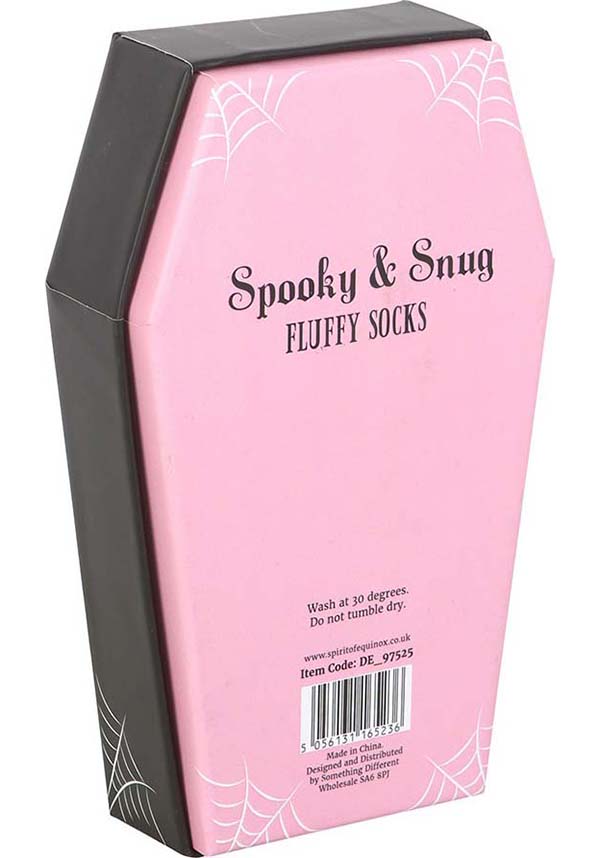 Striped [Pink/Black] | SOCKS [COFFIN GIFT BOX]