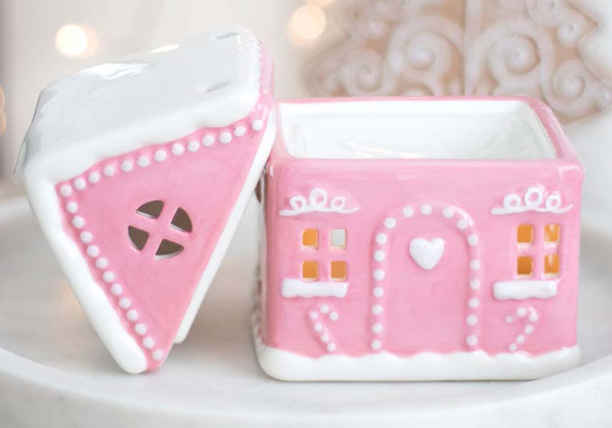 Pink Gingerbread House | OIL BURNER