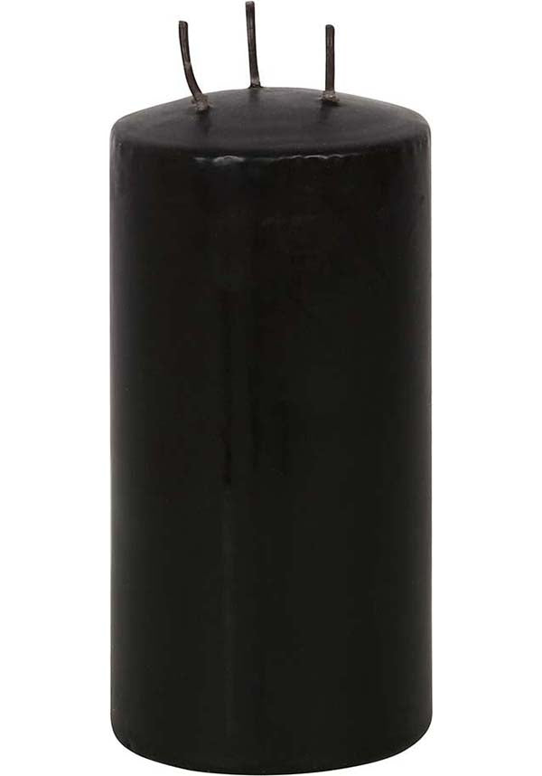 Pink Vampire Tears [Large] | PILLAR CANDLE