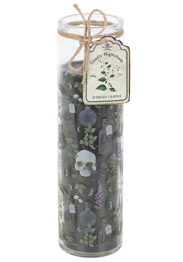 Poisonous Plants [Deadly Nightshade] | TUBE CANDLE