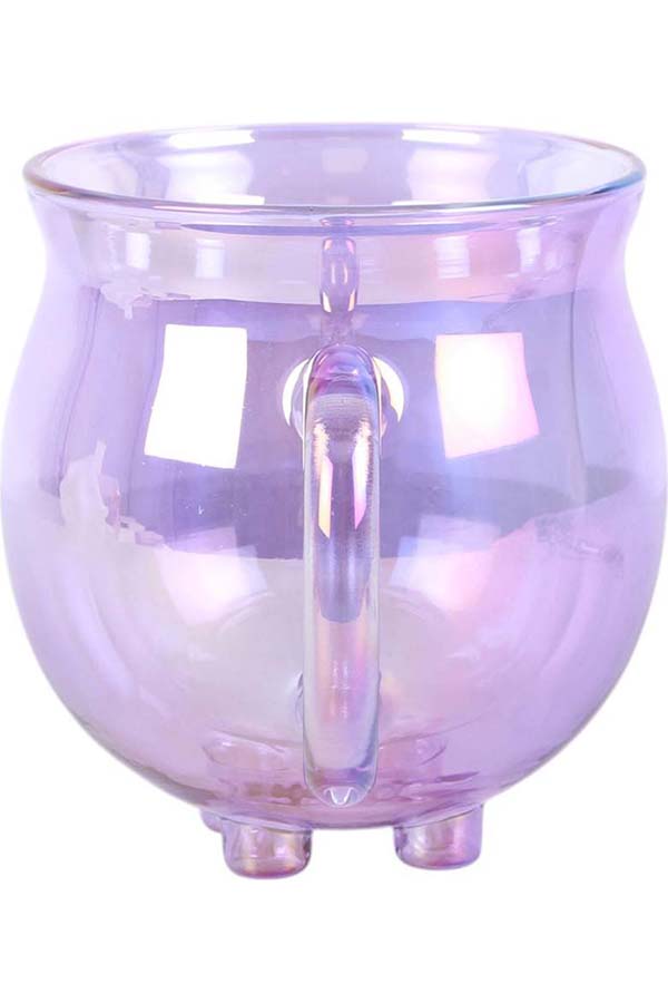 Purple Double Walled Glass Cauldron | MUG