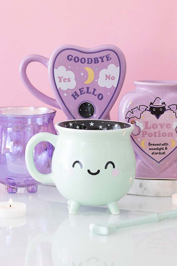 Purple Double Walled Glass Cauldron | MUG