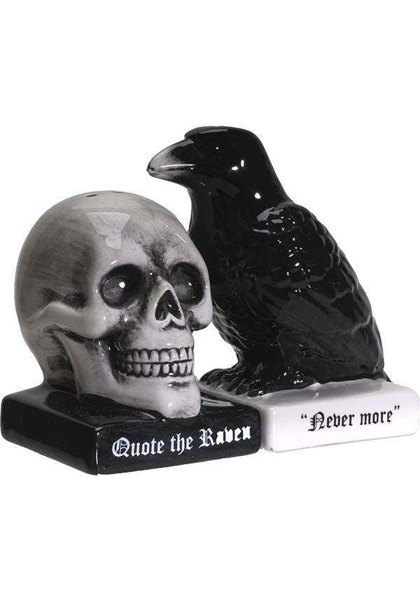 Quoth The Raven  | SALT AND PEPPER SHAKER SET