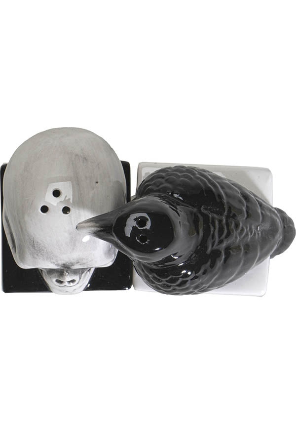 Quoth The Raven  | SALT AND PEPPER SHAKER SET