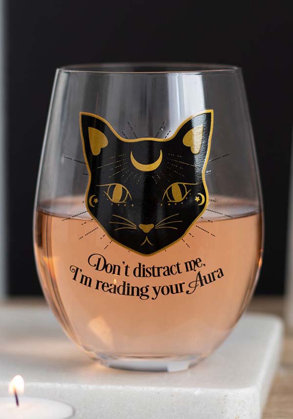 Reading Your Aura | STEMLESS WINE GLASS*