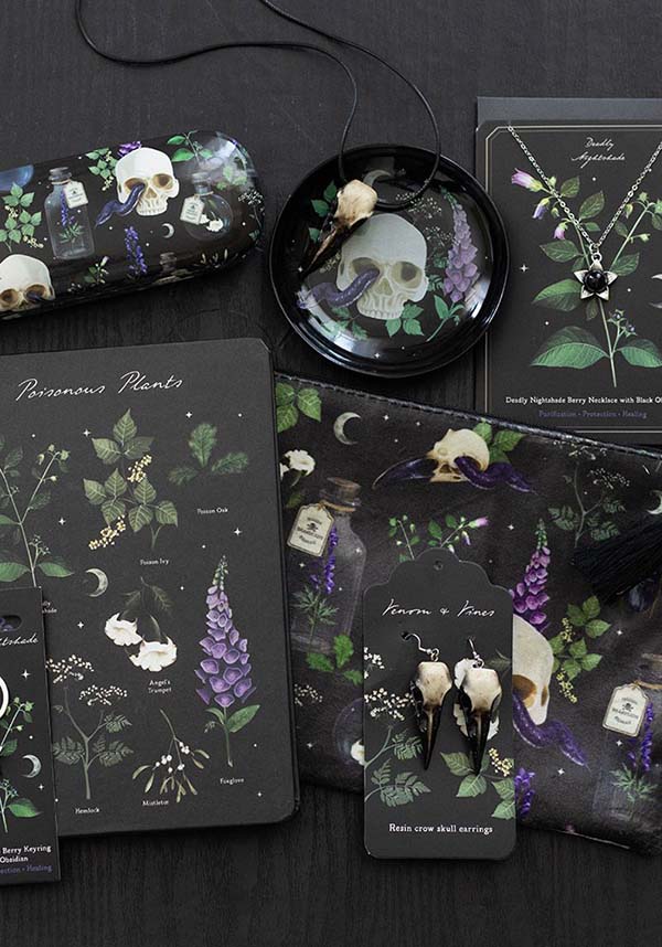 Crow Skull | EARRINGS
