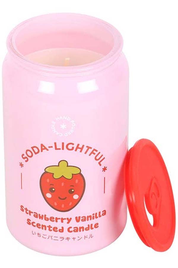 Soda-lightful [Strawberry Vanilla] | CANDLE