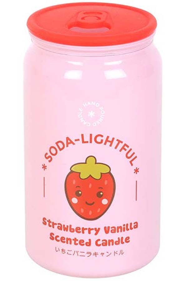 Soda-lightful [Strawberry Vanilla] | CANDLE