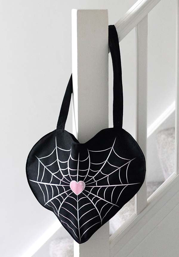 Spiderweb Heart | TOTE BAG