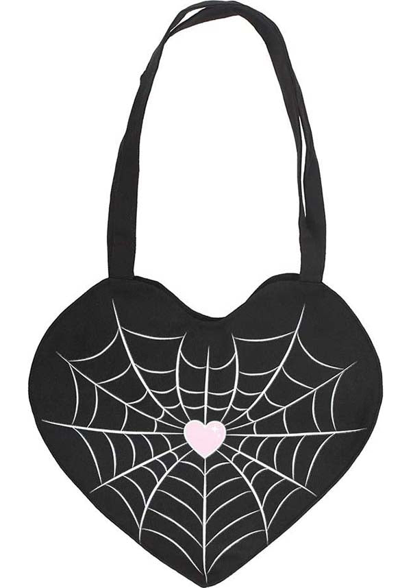Spiderweb Heart | TOTE BAG
