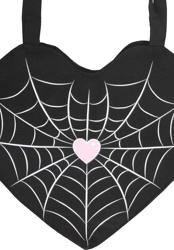 Spiderweb Heart | TOTE BAG